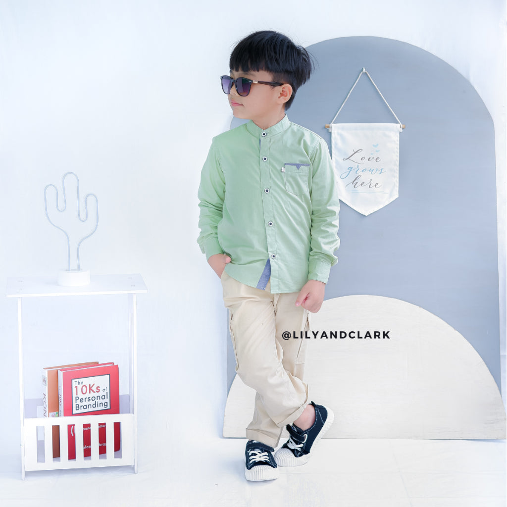 Celana Cargo Basic Cream CA01