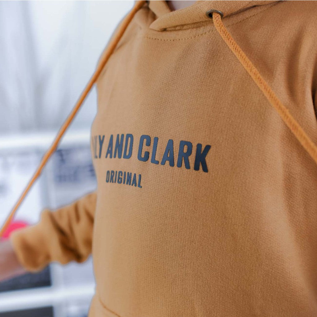 Hoodie Anak Almond Brown HD02