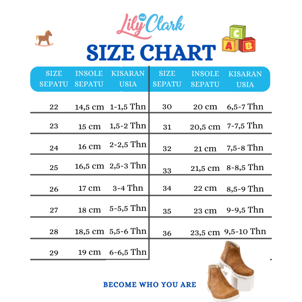 LILY AND CLARK Sepatu Boots anak ALANA