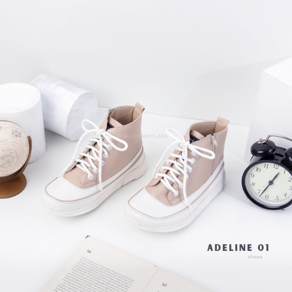 Sepatu Boots anak warna Mocca ADELINE 01