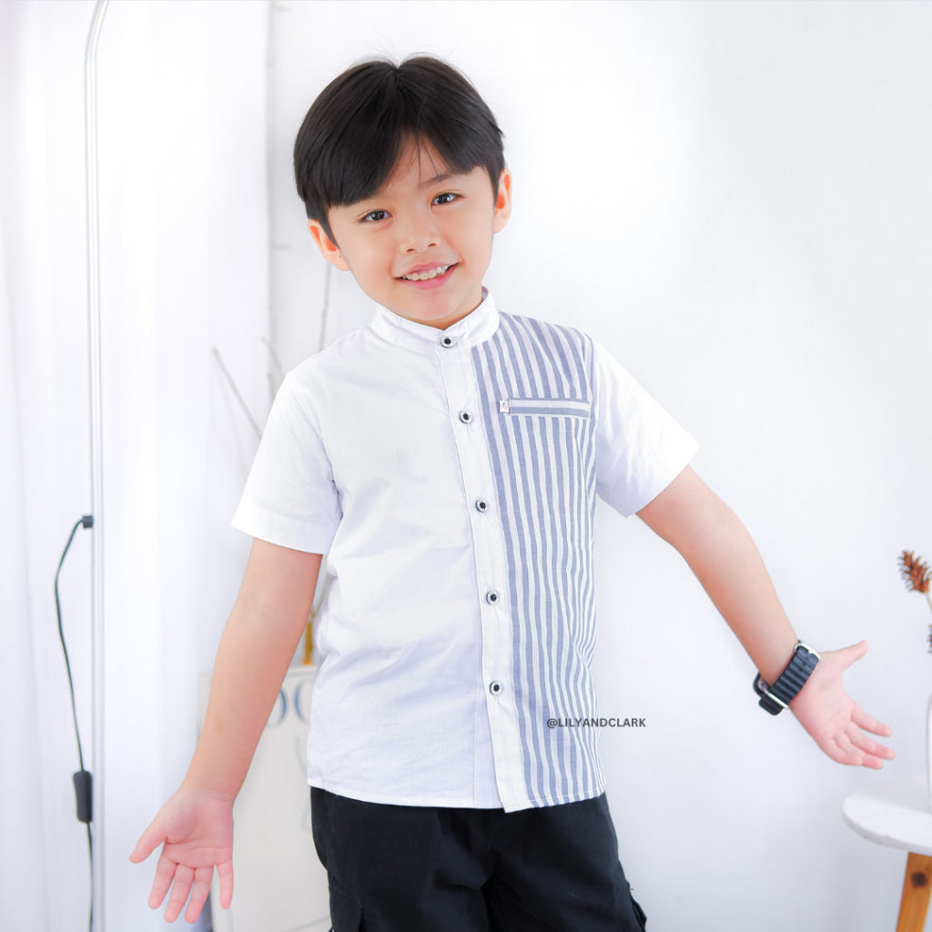 KEMEJA PENDEK ANAK KP14