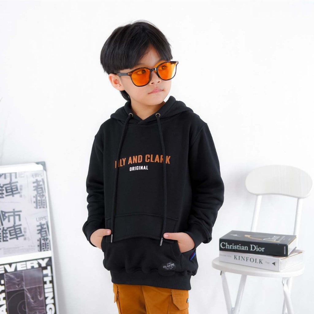Hoodie Anak Hitam HD03