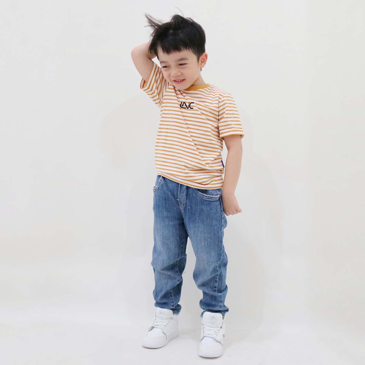 KAOS ANAK KLC104 MUSTARD