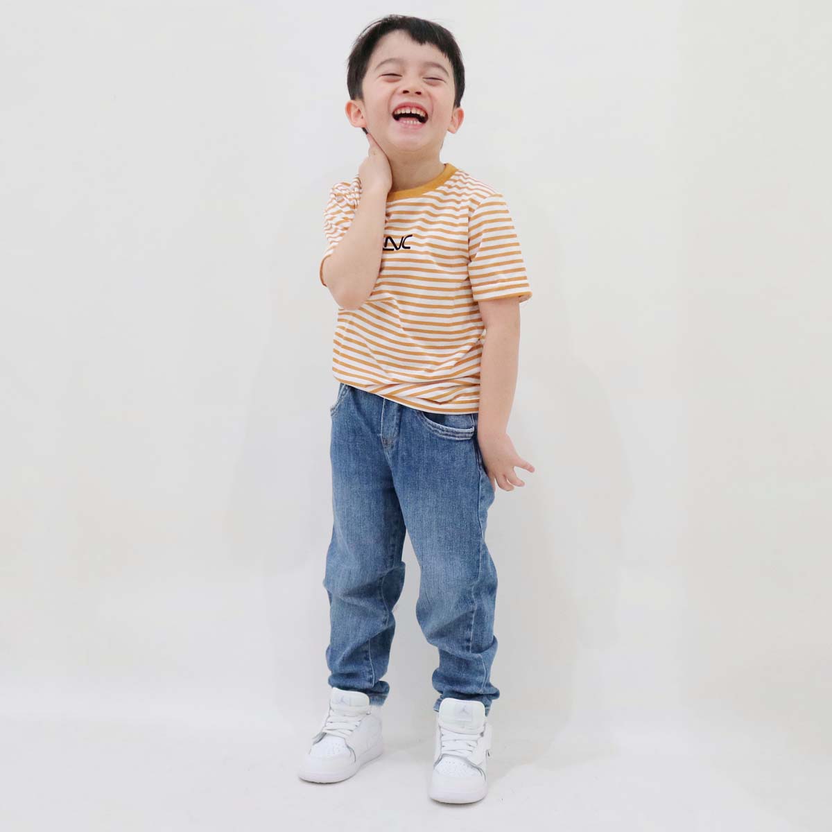 KAOS ANAK KLC104 MUSTARD