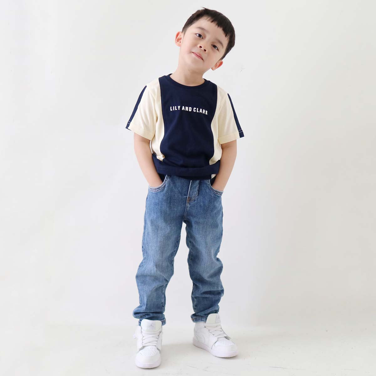 KAOS ANAK KLC108 NAVY