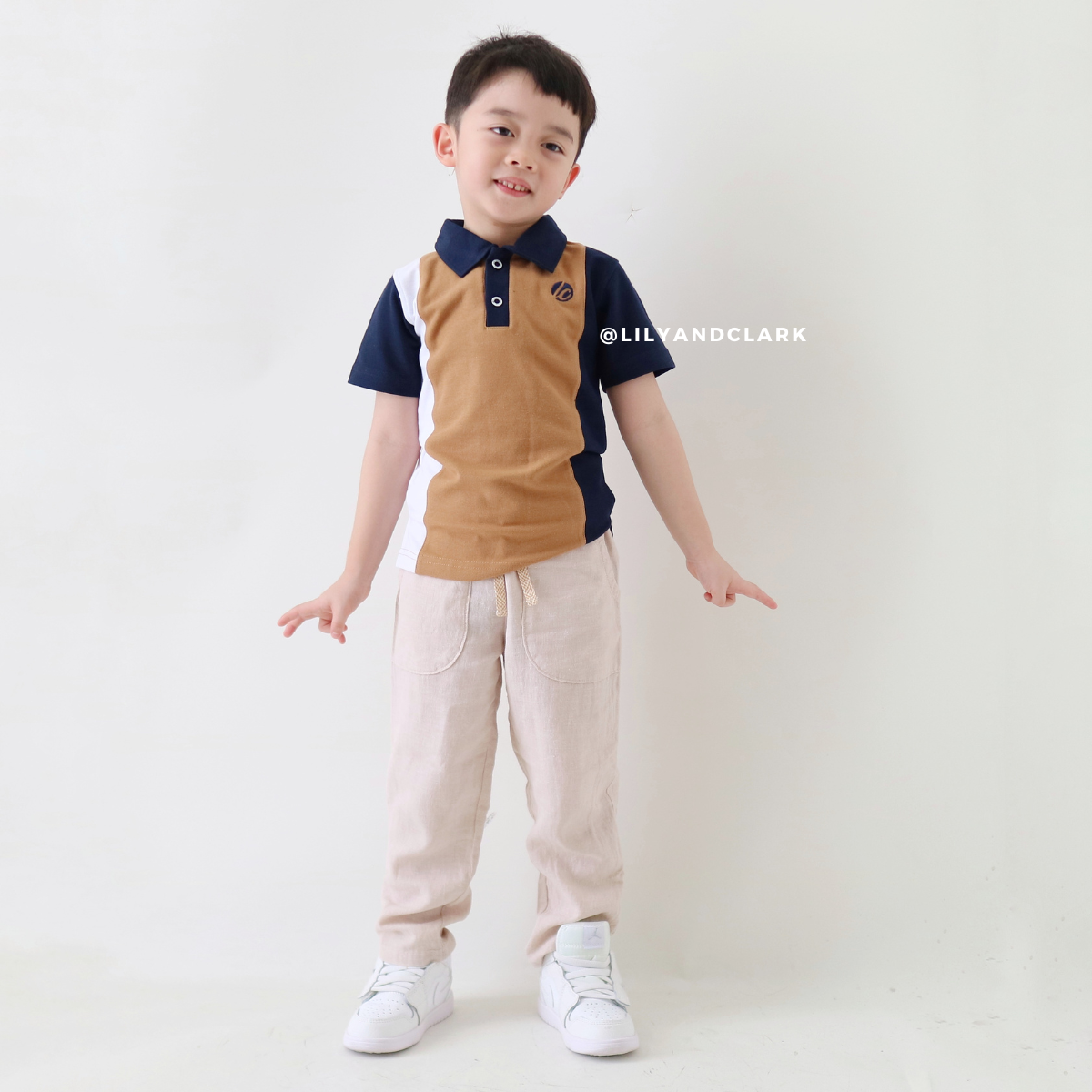 KAOS POLO ANAK KK07 COMBINE