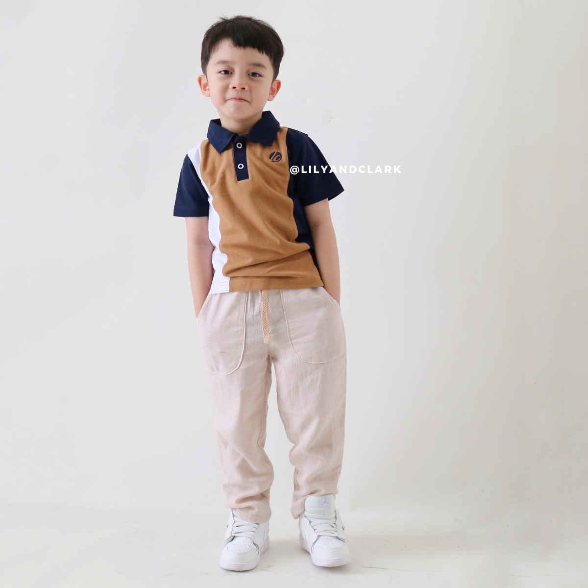 KAOS POLO ANAK KK07 COMBINE