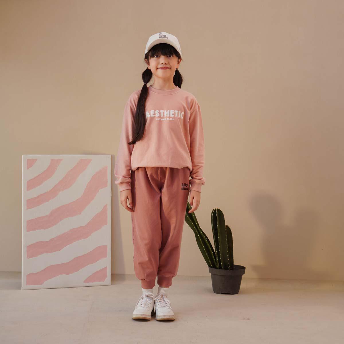 Lily And Clark Celana Panjang Anak Baby Tery Warna Pink Untuk Usia 2-15 Tahun - BTL03