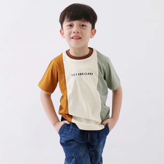 Lily And Clark Kaos Anak Warna Sage Combine - KLC126-SAGE