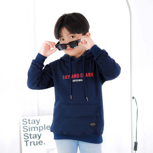 Hoodie Anak Navy HD05