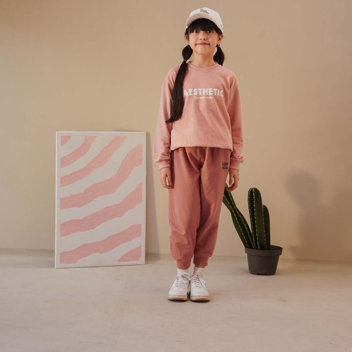 Lily And Clark Celana Panjang Anak Baby Tery Warna Pink Untuk Usia 2-15 Tahun - BTL03