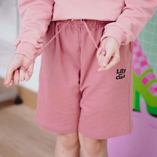Lily And Clark Celana Pendek Baby Tery Anak Warna Pink - BTS03