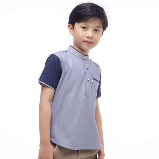 KEMEJA PENDEK ANAK KP09