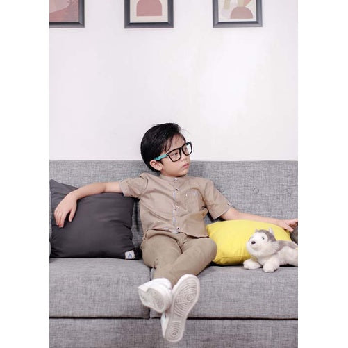 KEMEJA PENDEK ANAK KP07