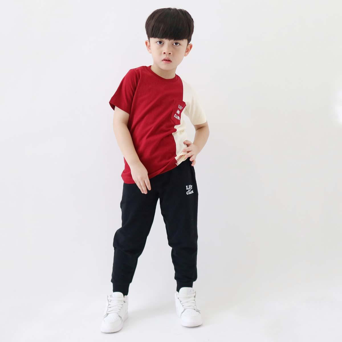 Lily And Clark Celana Panjang Anak Baby Tery Warna Hitam Untuk Usia 2-15 Tahun - BTL02