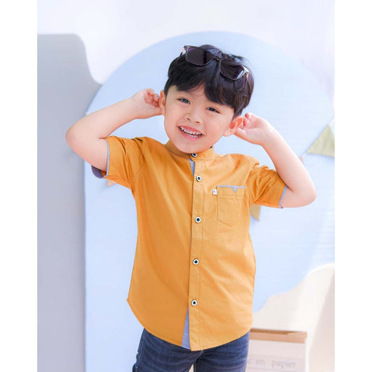 KEMEJA PENDEK ANAK KP06