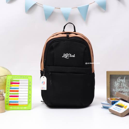 LILY AND CLARK Tas Ranse Anak warna Hitam Kombinasi ZIYA-02
