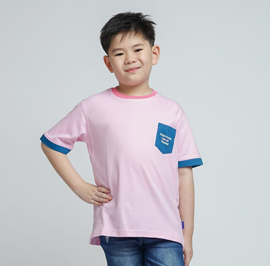 LILY AND CLARK Kaos Anak warna Pink KLC116