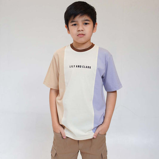 Lily And Clark Kaos Anak KLC126-BEIGE COMBINE
