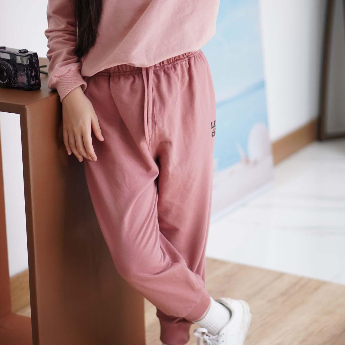 Lily And Clark Celana Panjang Anak Baby Tery Warna Pink Untuk Usia 2-15 Tahun - BTL03