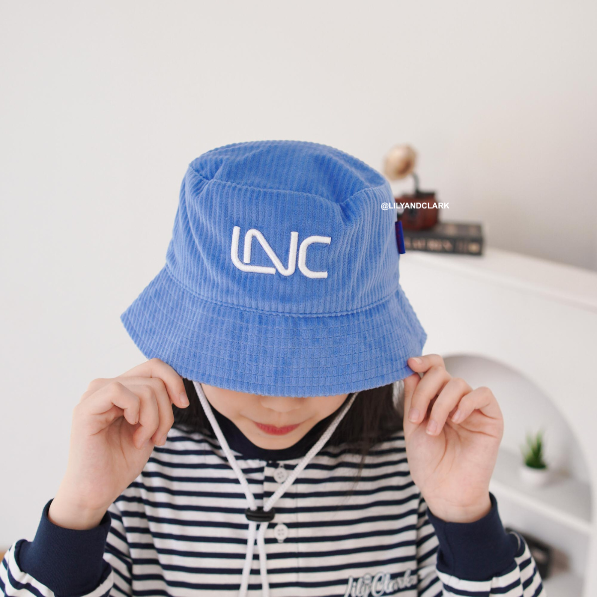 Lily And Clark Topi Bucket Tali Anak BC07-DENIM