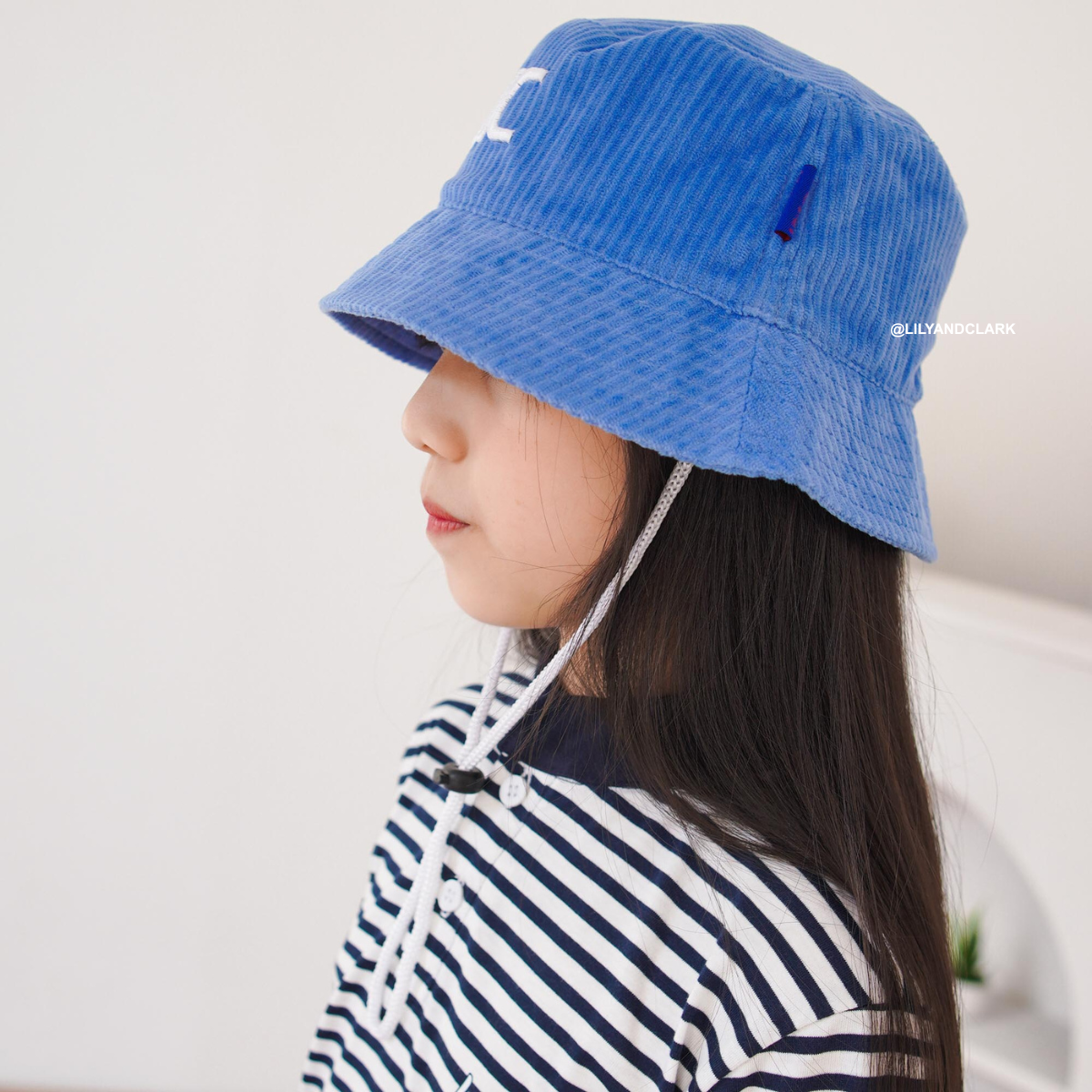 Lily And Clark Topi Bucket Tali Anak BC07-DENIM
