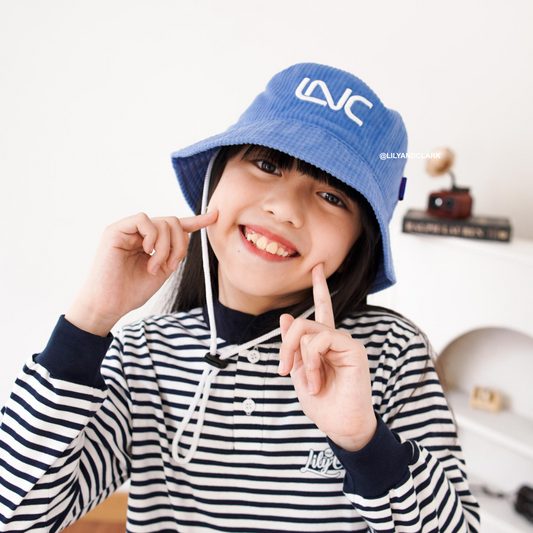 Lily And Clark Topi Bucket Tali Anak BC07-DENIM