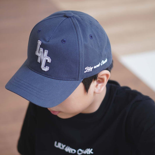 Lily And Clark Topi Baseball Anak Unisex PREMIUM V2 Warna Navy -TB18-NAVY