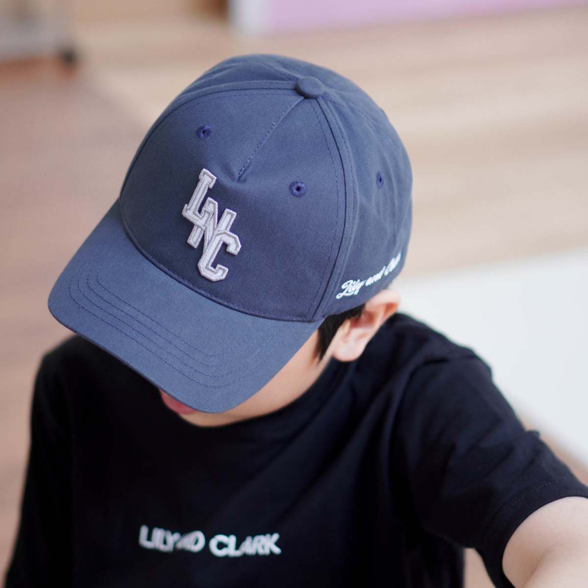 Lily And Clark Topi Baseball Anak Unisex PREMIUM V2 Warna Navy -TB18-NAVY