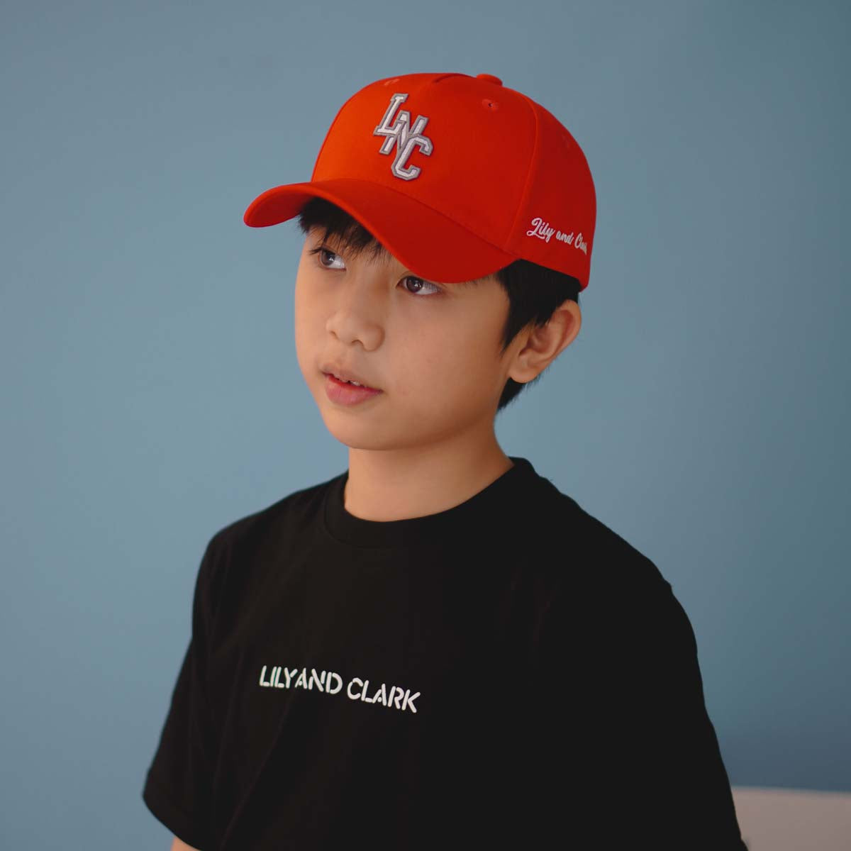 Lily And Clark Topi Baseball Anak Unisex PREMIUM V2 Warna Merah-TB18-MERAH