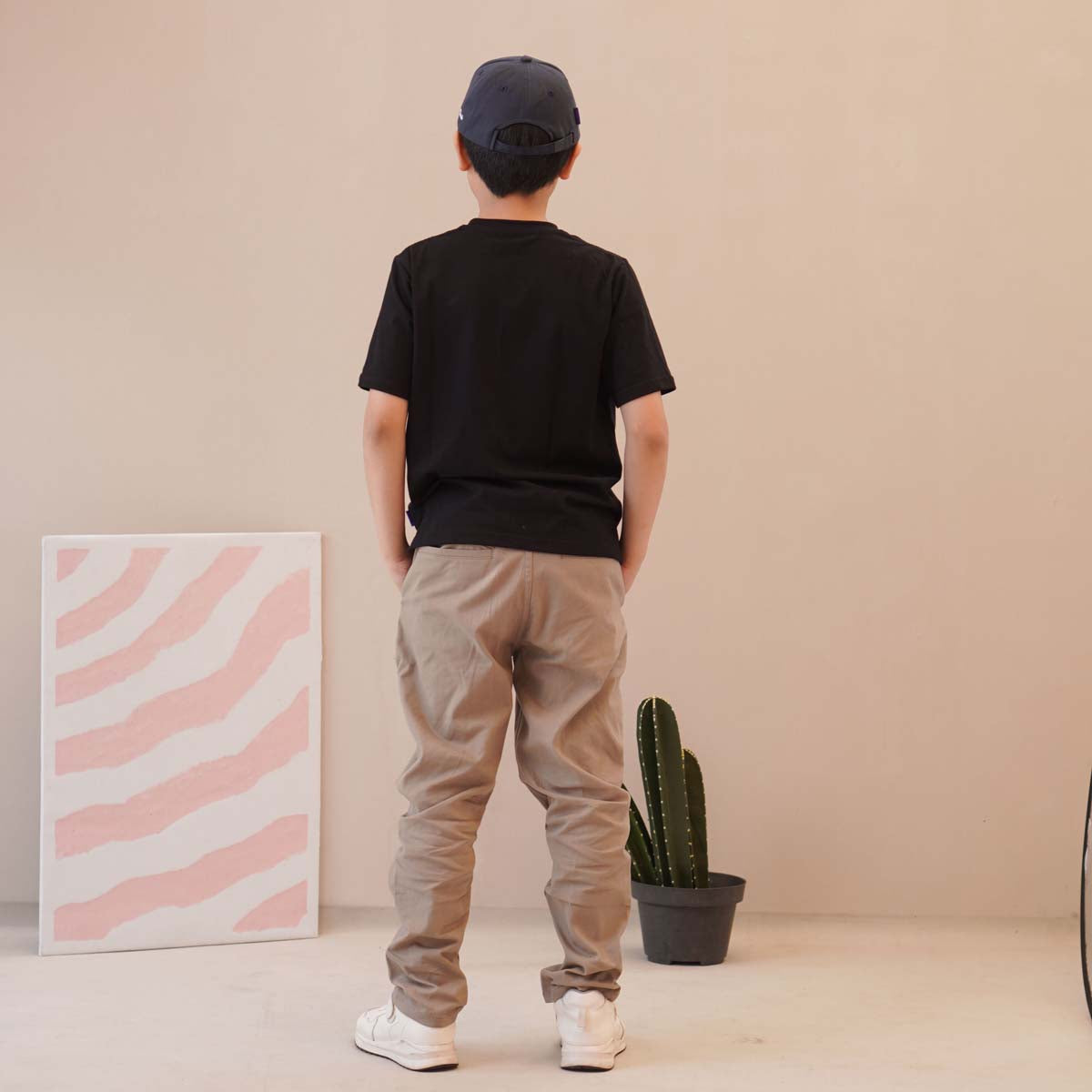 Lily And Clark Kaos Anak Unisex Warna Hitam - KLC55-HITAM
