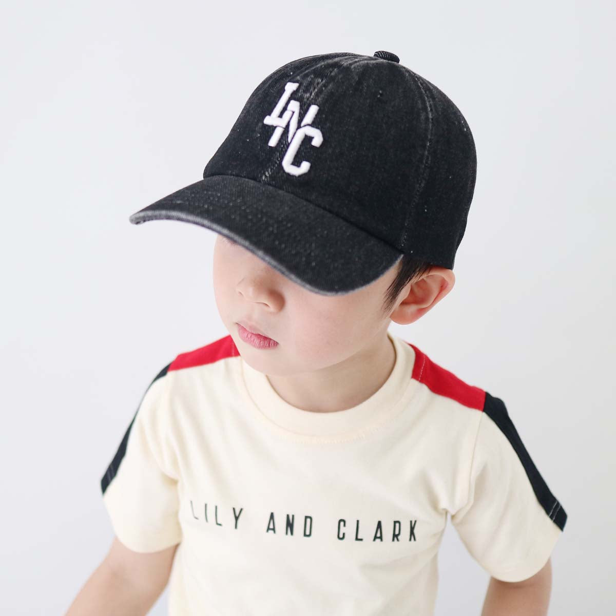 Lily And Clark Topi Baseball Anak Unisex Warna Hitam - TB21-HITAM