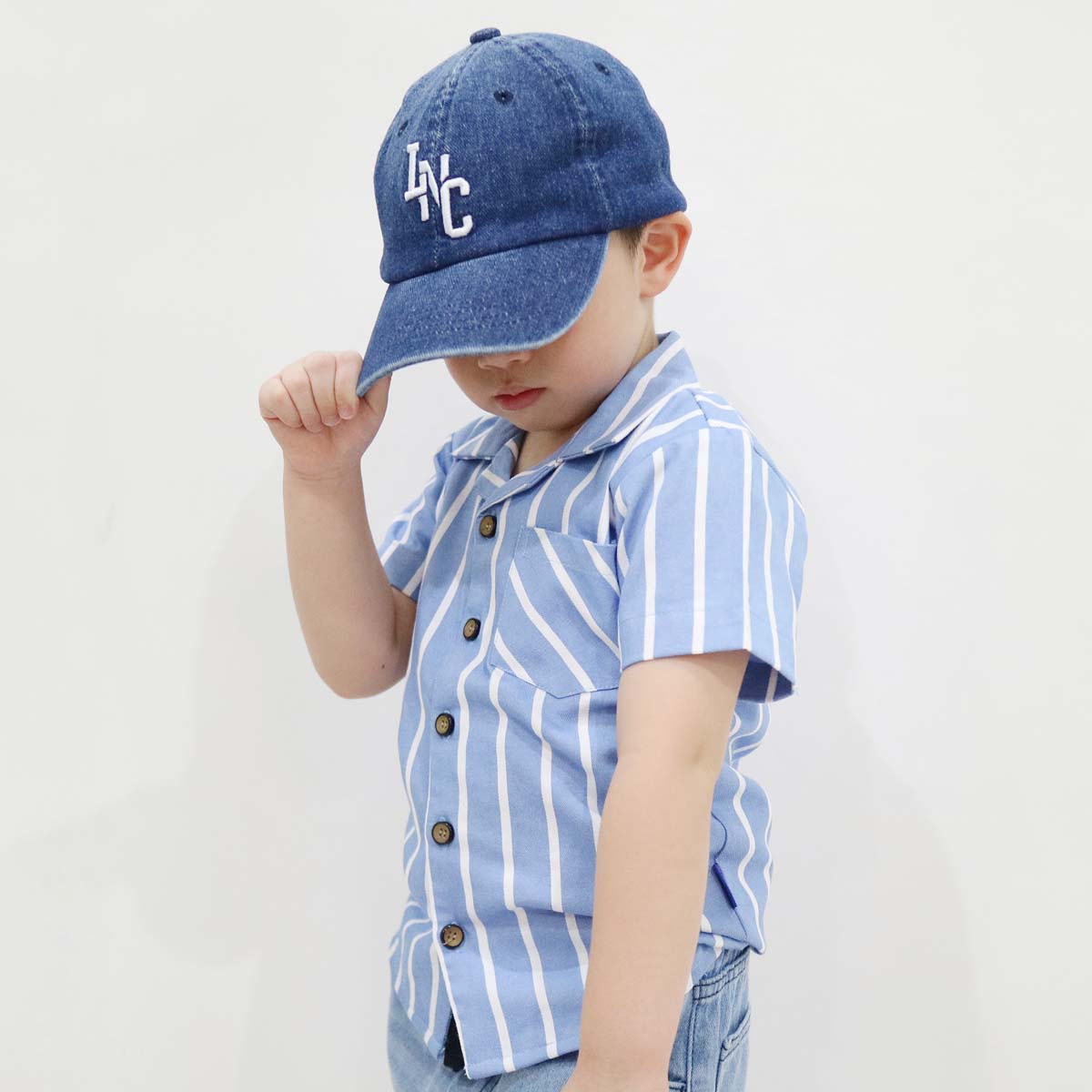 Lily And Clark Topi Baseball Anak Warna Biru - TB21-BIRU