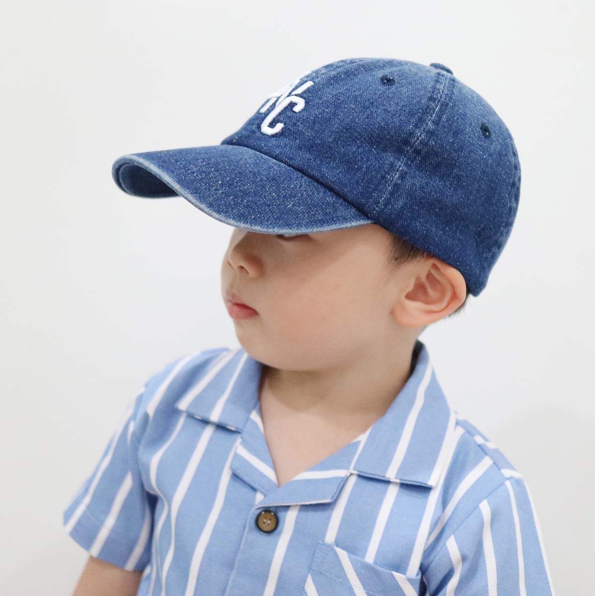 Lily And Clark Topi Baseball Anak Warna Biru - TB21-BIRU