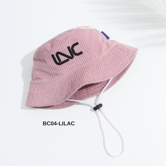 Lily And ClarK Topi Bucket Tali BC04-LILAC
