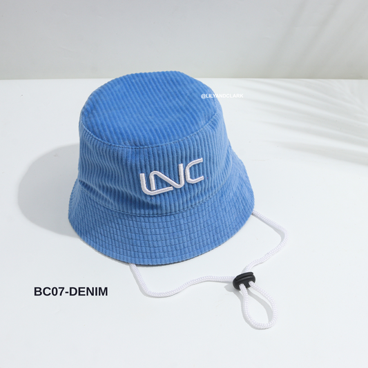 Lily And Clark Topi Bucket Tali Anak BC07-DENIM