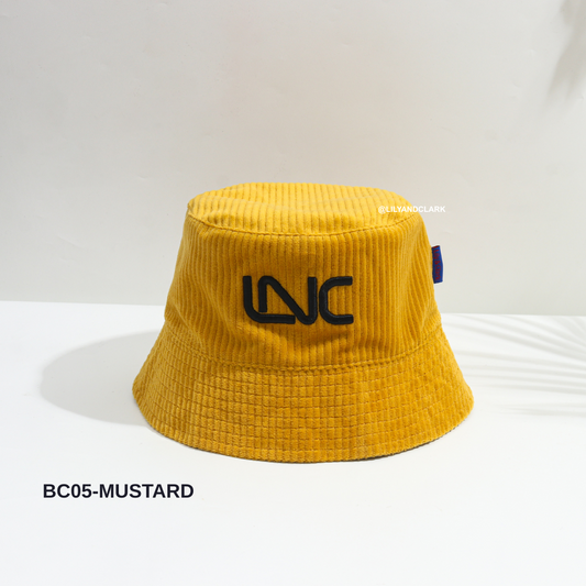 Lily And Clark Topi Bucket Tali Anak BC05-MUSTARD