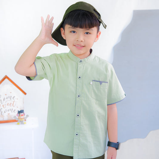 KEMEJA PENDEK ANAK KP11