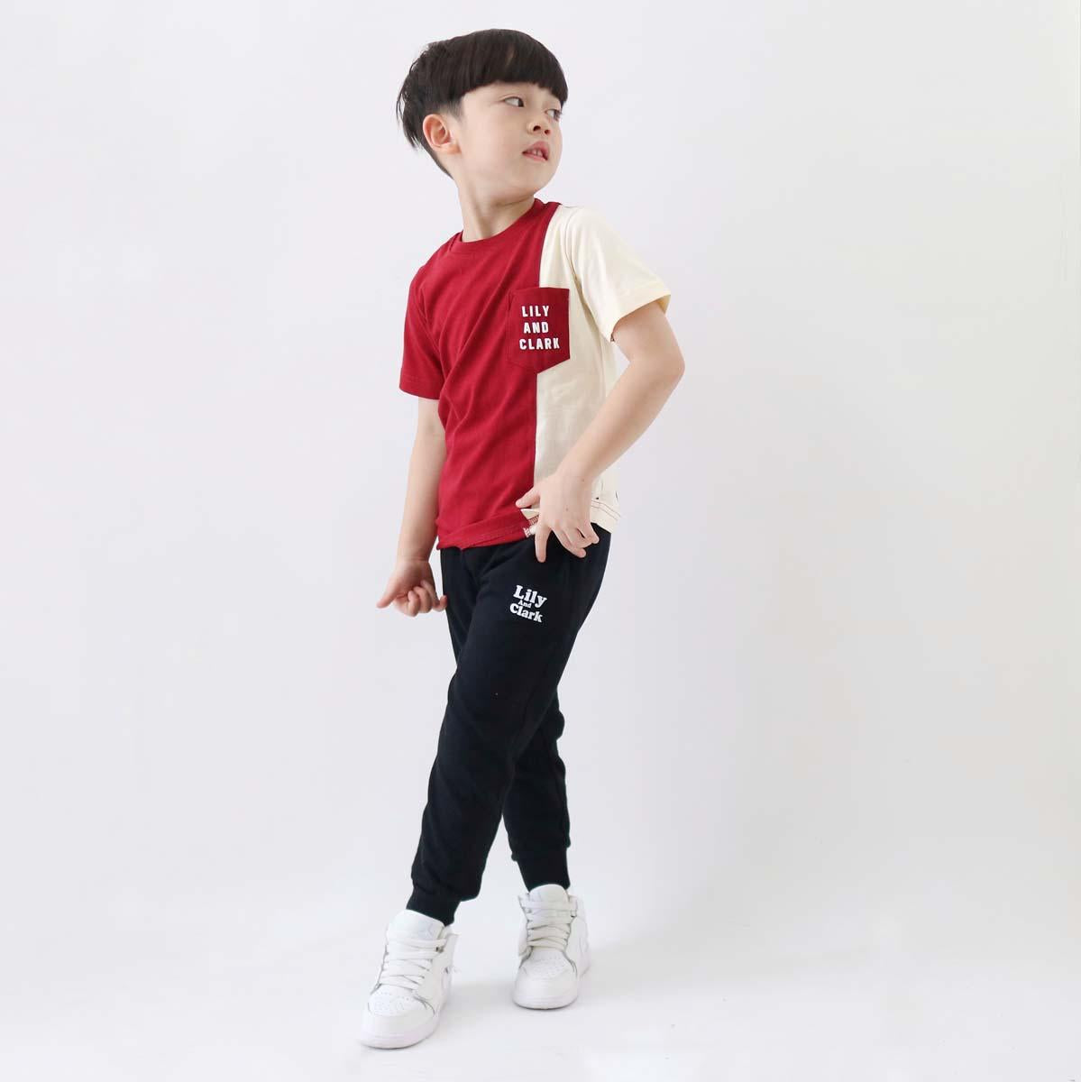 Lily And Clark Celana Panjang Anak Baby Tery Warna Hitam Untuk Usia 2-15 Tahun - BTL02
