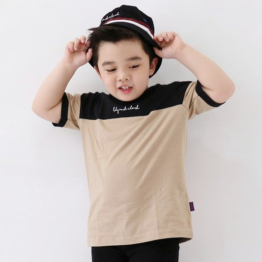 Lily And Clark Kaos Anak Warna Mocca kombinasi KLC22
