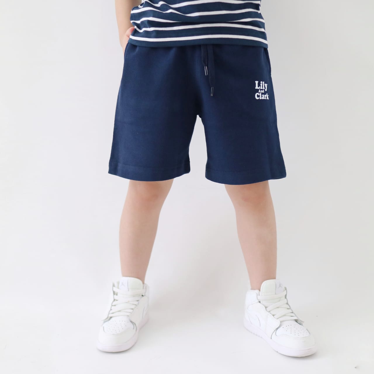 Lily And Clark CELANA BABY TERRY PENDEK BTS04 NAVY