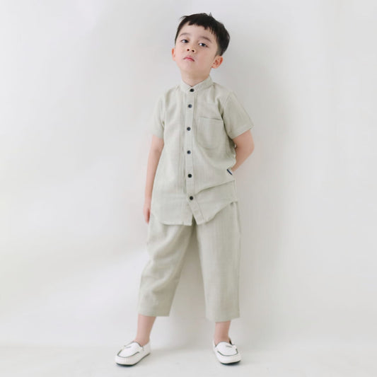 STELAN KOKO ANAK LINEN SK07 GREENTEA