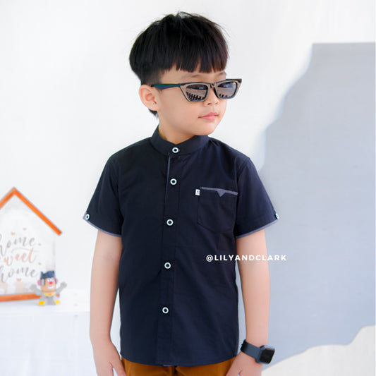 KEMEJA PENDEK ANAK KP13