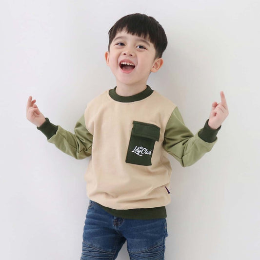 Sweater Anak Light Brown ST19