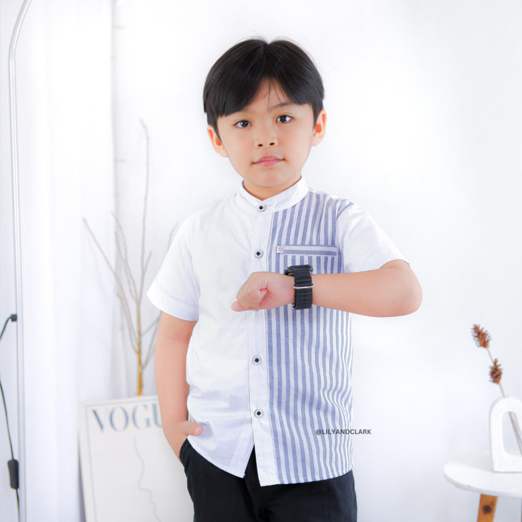 KEMEJA PENDEK ANAK KP14