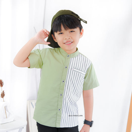 KEMEJA PENDEK ANAK KP15
